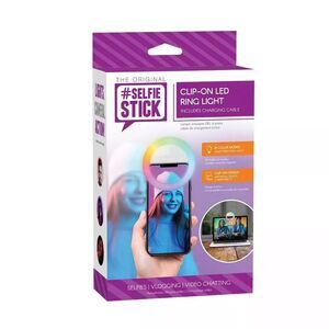 Retrak Rainbow Selfie Light Clip - Rainbow